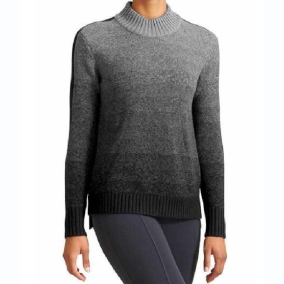 Athleta Sweaters - Athleta sunset sweater ombré grey